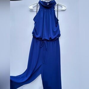 Enfocus Studio Royal Blue Jumpsuit